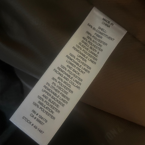 Johnston & Murphy Men’s Coat Size Large - Picture 15 of 16